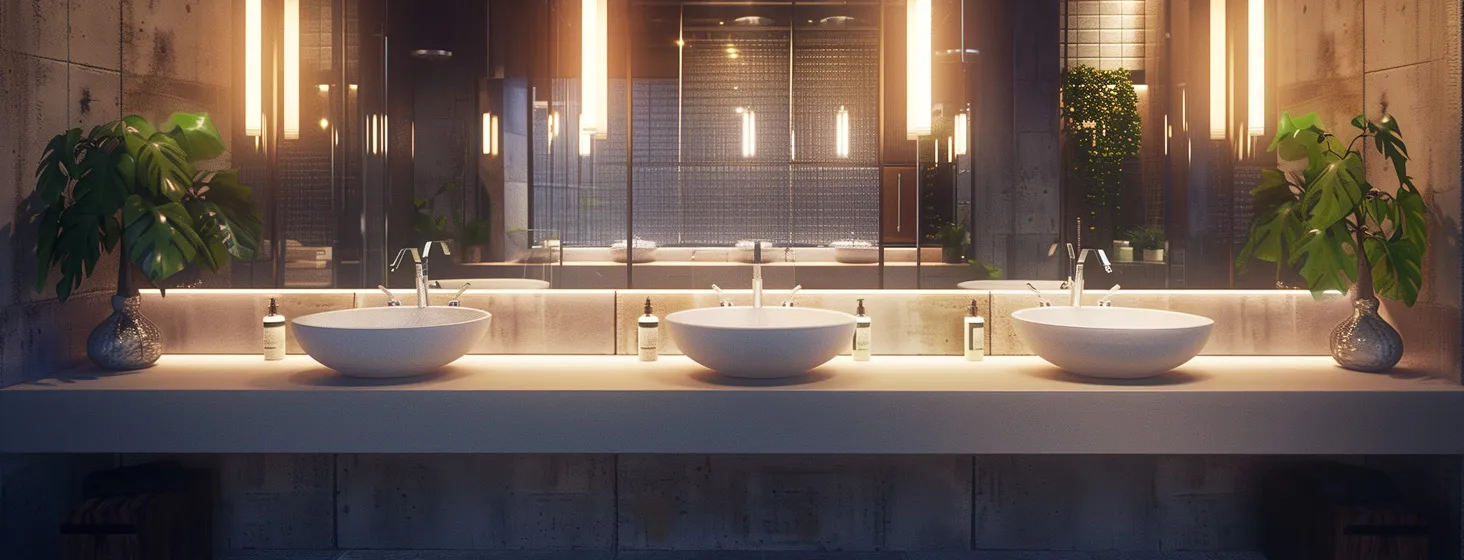 Обустройство санузла в фирменном стиле ресторана